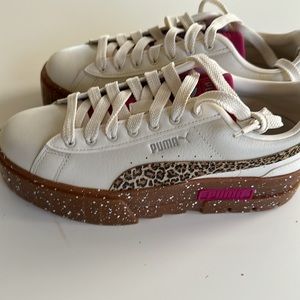 NWOT PUMA Mayze Natural Lux Leopard (SKU 38542901) size 8.5